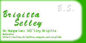 brigitta selley business card